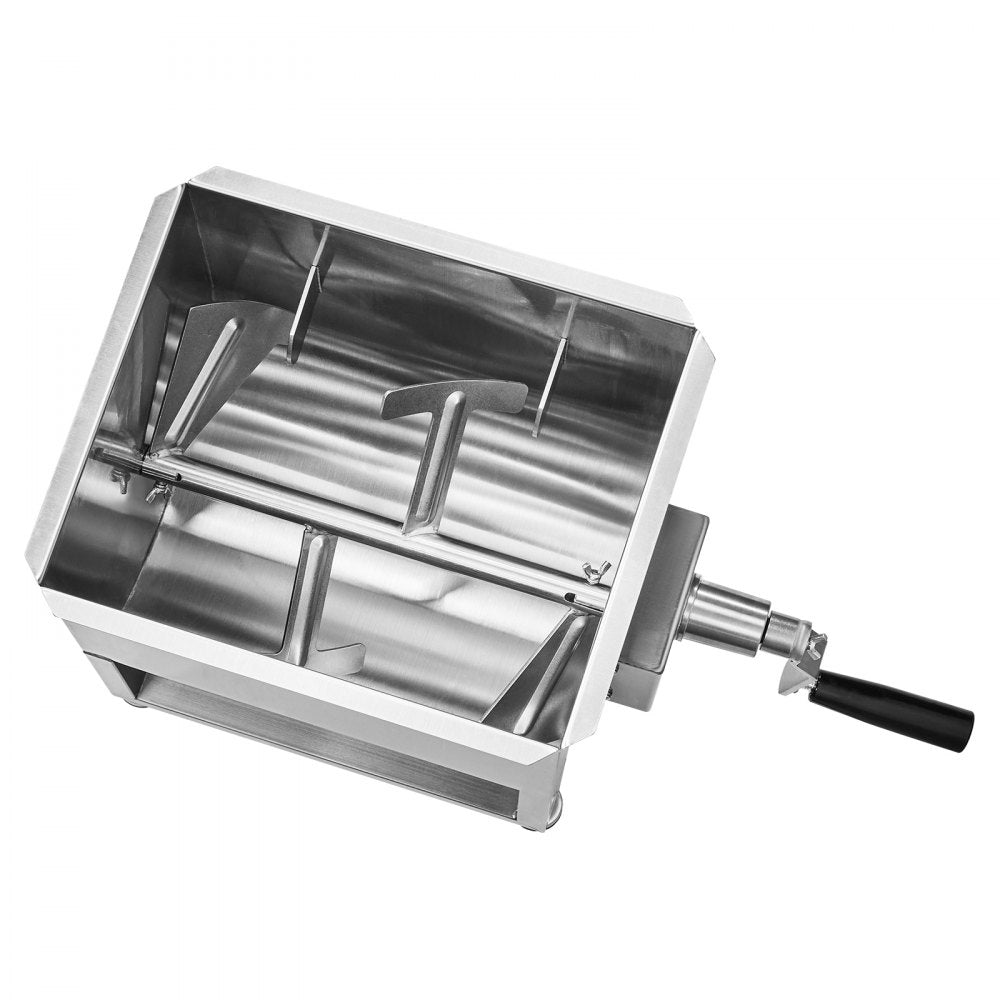 VEVOR Manual Meat Mixer 30L Fixed Tank Mixing Max 30LB for Meat Sausage Mixer