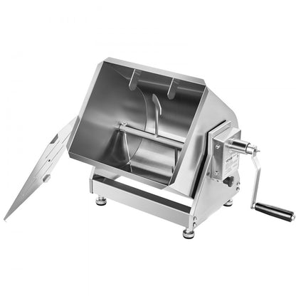 Manual Meat Mixer 30L Tilt Tank Mixing Max 30LB for Meat Sausage Mixer