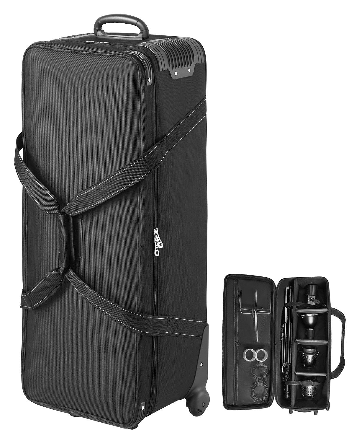 VEVOR Studio Equipment Trolley Case 91 x 30 x 35.5 cm Rolling Camera Bag
