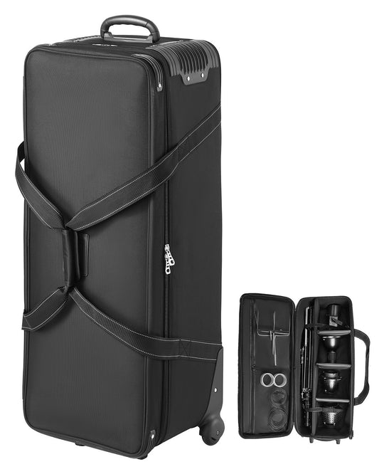VEVOR Studio Equipment Trolley Case 91 x 30 x 35.5 cm Rolling Camera Bag