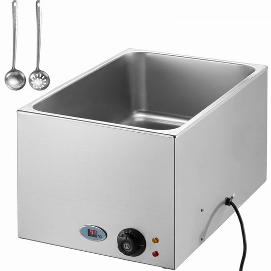 Commercial Electric Food Warmer Countertop Buffet 18L 1200W Bain Marie