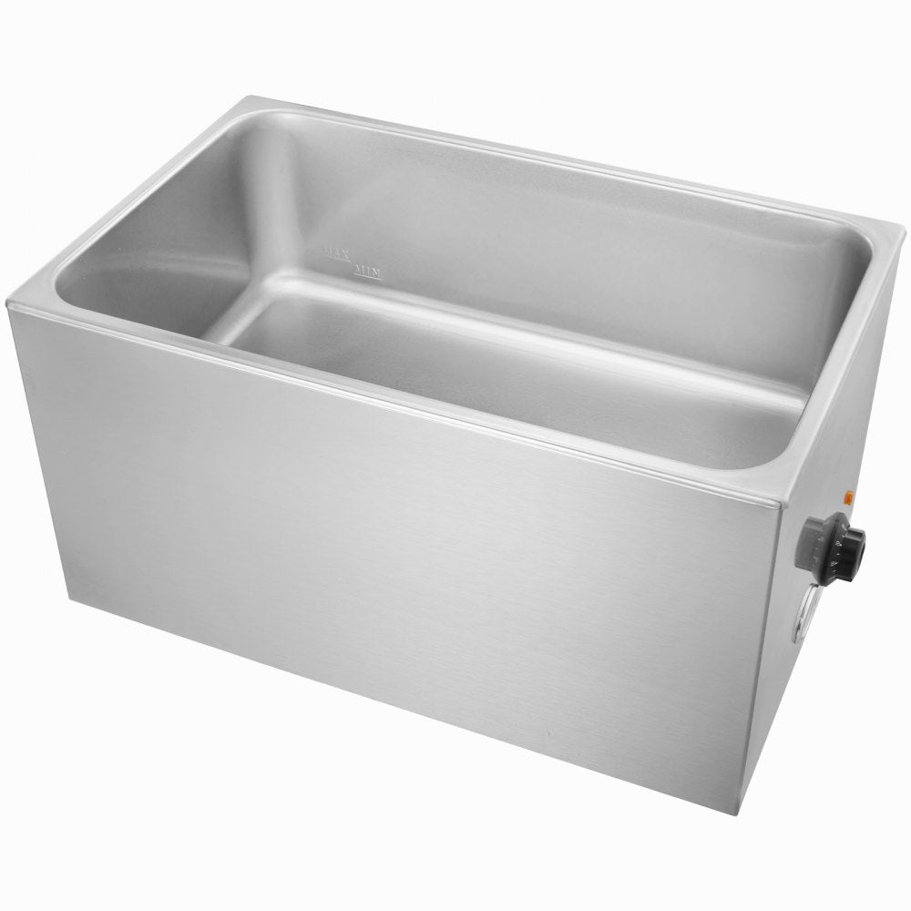 Commercial Electric Food Warmer Countertop Buffet 18L 1200W Bain Marie