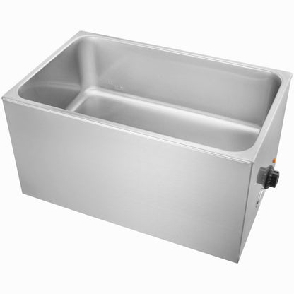 Commercial Electric Food Warmer Countertop Buffet 18L 1200W Bain Marie