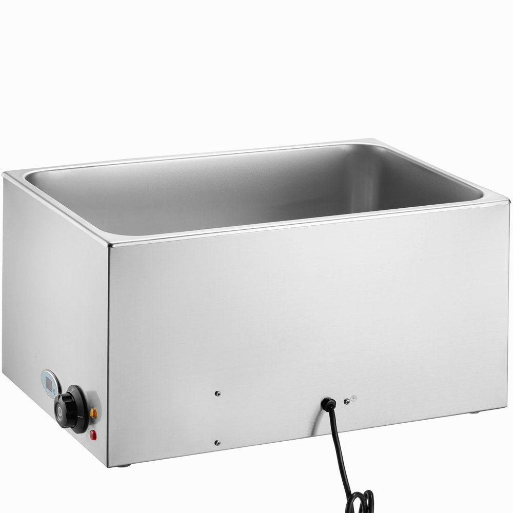 Commercial Electric Food Warmer Countertop Buffet 18L 1200W Bain Marie