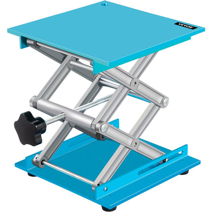 Aluminum Lab Lift Jack, Adjustable 0.06-0.3m, 40kg Capacity, Stable Platform