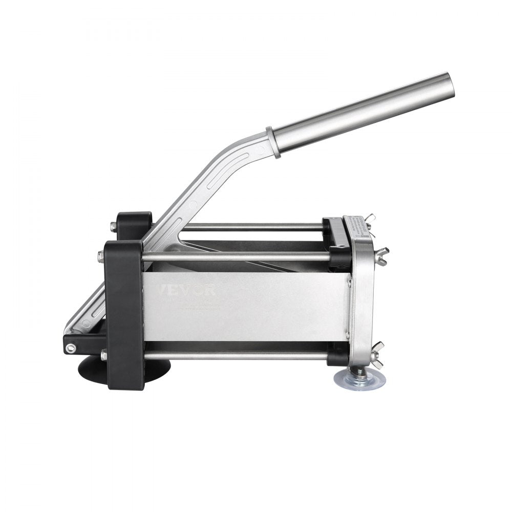 VEVOR French Fry Cutter Stainless Steel Potato Vegetable Slicer Chopper 2 Blades