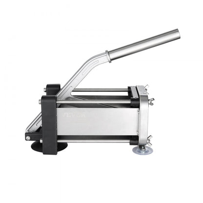VEVOR French Fry Cutter Stainless Steel Potato Vegetable Slicer Chopper 2 Blades