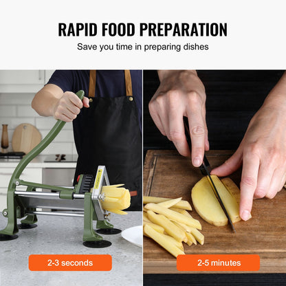 Stainless Steel Vegetable & Potato Chopper with 0.95m Blade, Ergonomic Handle