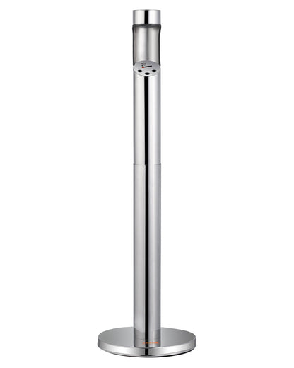 VEVOR Cigarette Butt Receptacle Stainless Steel Cylinder Butt Disposal Silver