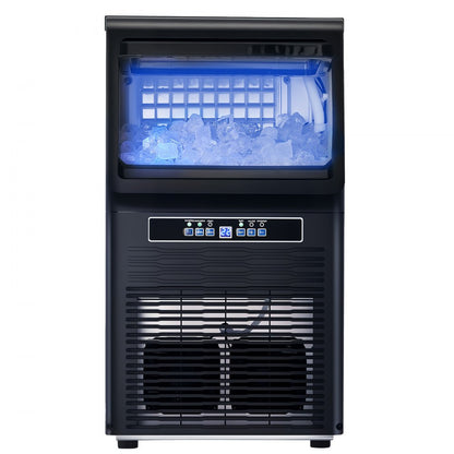 VEVOR Commercial Ice Maker Freestanding Cabinet Machine 70lbs/24H 36 Ice Cubes
