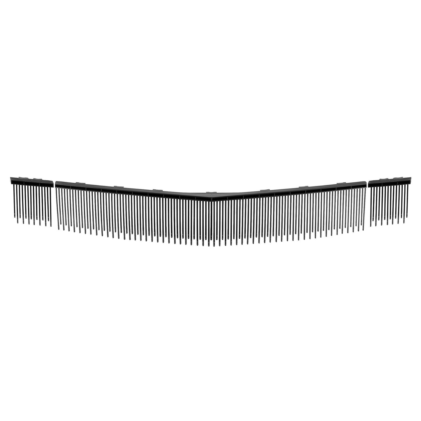 3 Packs Lawn Sweeper Brush Replacement, Compatible with 76.2 cm Lawn & Leaf Collector Sweepers, Yard Sweeper Brush Paddle with Durable V-Shaped Bristles for Easy Grass Leaf Cleanup