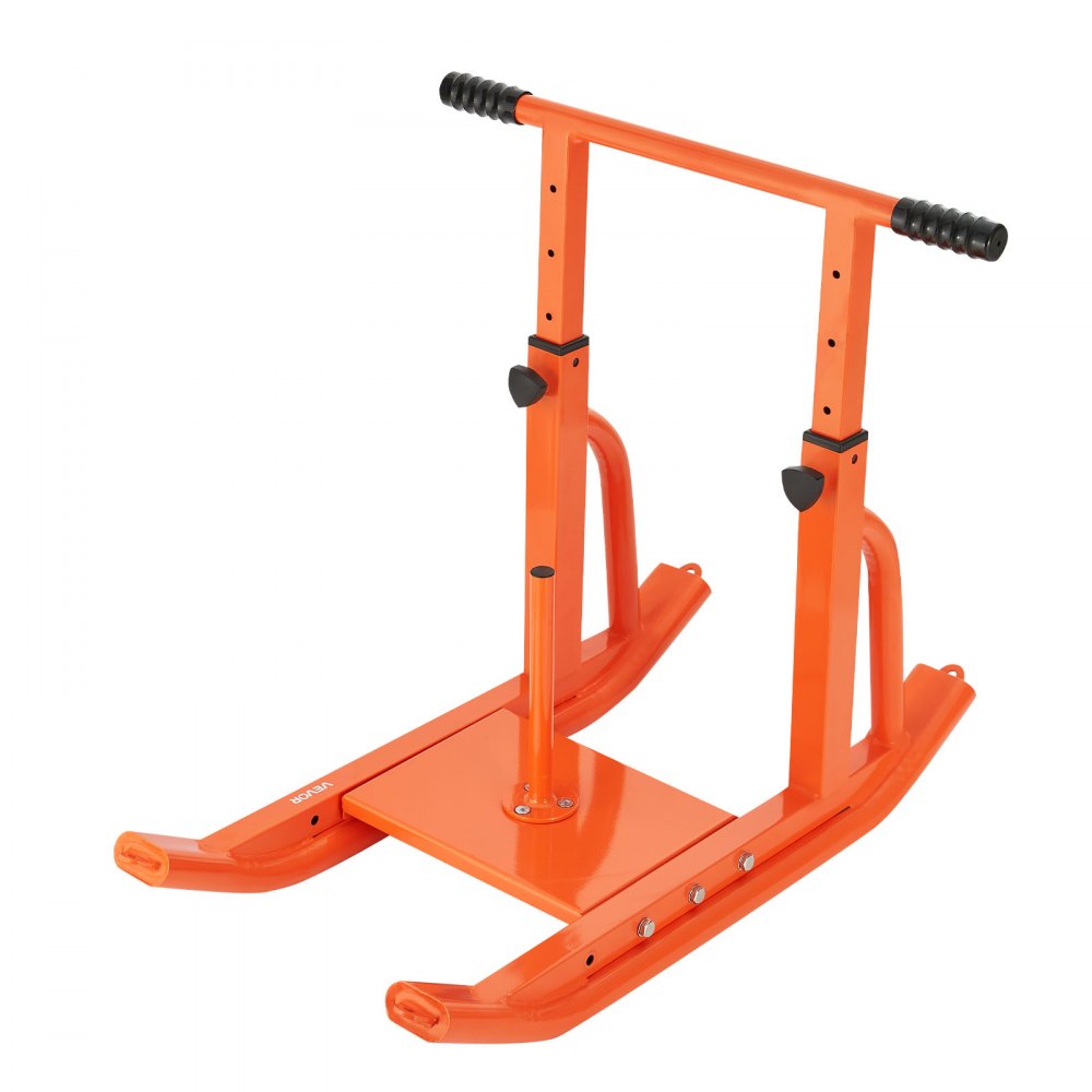 Weight Power Pull Push Sled Workout Fitness Strength Training Sled Orange
