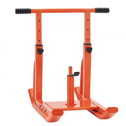 Weight Power Pull Push Sled Workout Fitness Strength Training Sled Orange