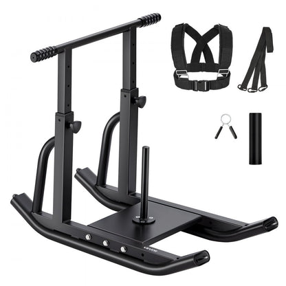 Weight Pull Push Sled Workout Fitness Strength Speed Training Sled Black