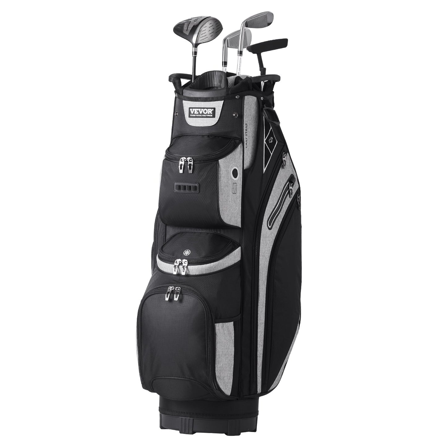 VEVOR Golf Cart Bag with 14 Way Organizer Divider Top, 36” 13 Pockets Premium Cart