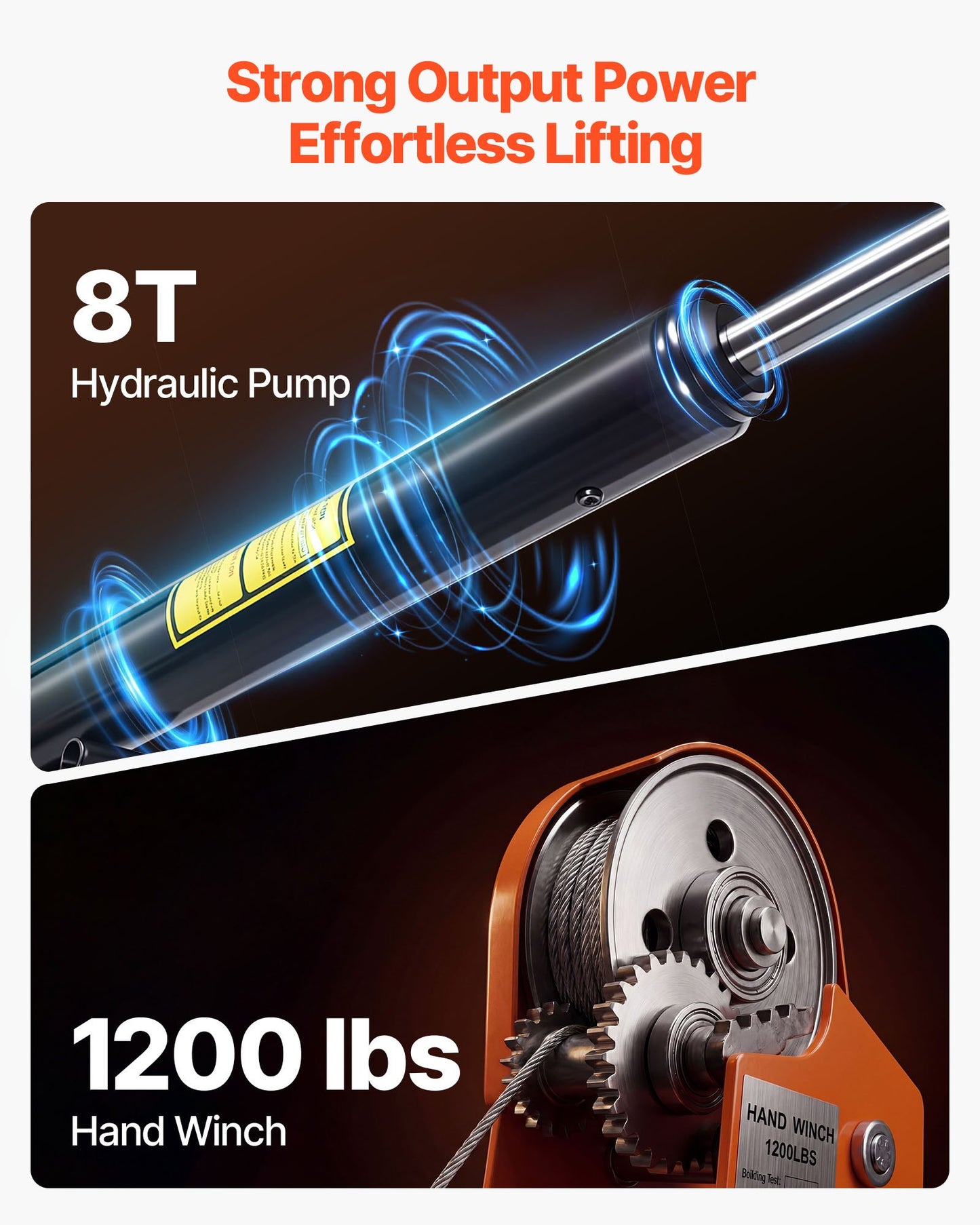 Truck Crane, 227 kg Pickup Hitch Crane Trailer Hitch Mounted with Manual Winch & Hydraulic Jack, 360° Rotating Telescopic Boom, Foldable Truck Bed Jib Hoist for Machine Lumber Equipment Lifting