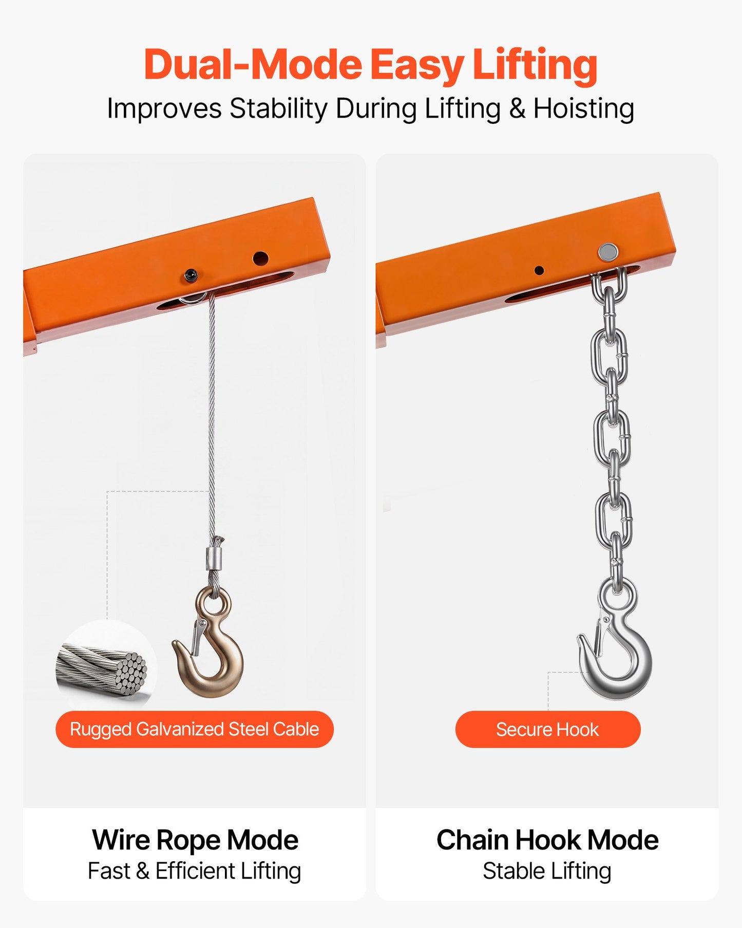 Truck Crane, 227 kg Pickup Hitch Crane Trailer Hitch Mounted with Manual Winch & Hydraulic Jack, 360° Rotating Telescopic Boom, Foldable Truck Bed Jib Hoist for Machine Lumber Equipment Lifting