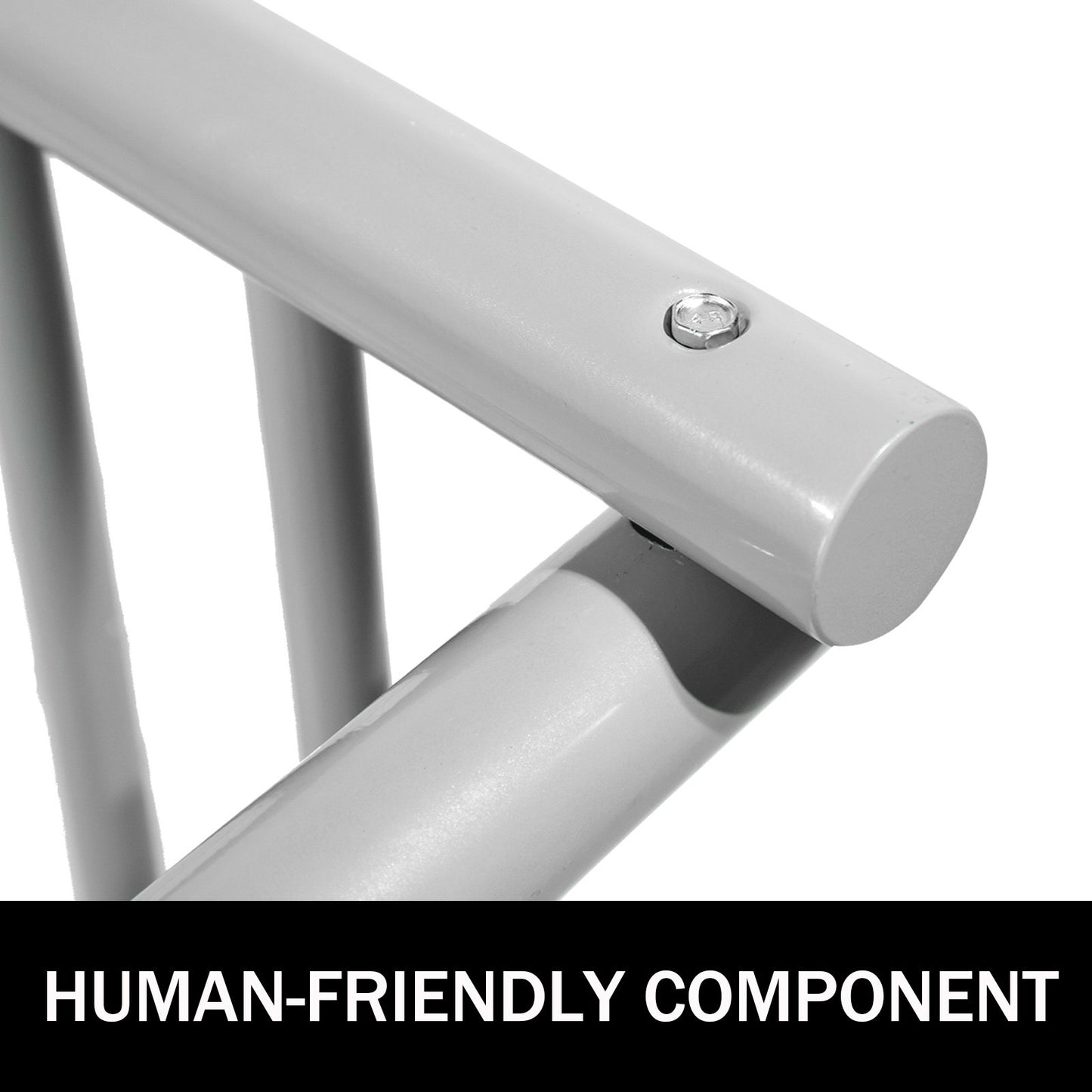 VEVOR 10 Holders Floor Bike Rack, 59" Length All-Steel Grid Bike Rack, 10-Bike Capacity