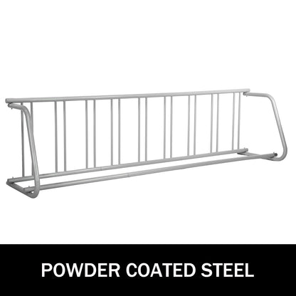 VEVOR Floor Bike Rack 9 Holders Single-side Storage Stand For Garage Street Yard