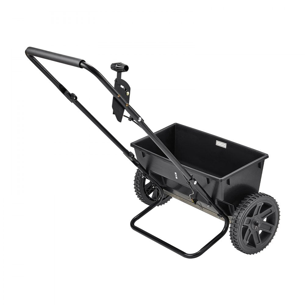 Walk-Behind Push Broadcast Spreader 22.6kg Capacity 460 mm Spreading Width