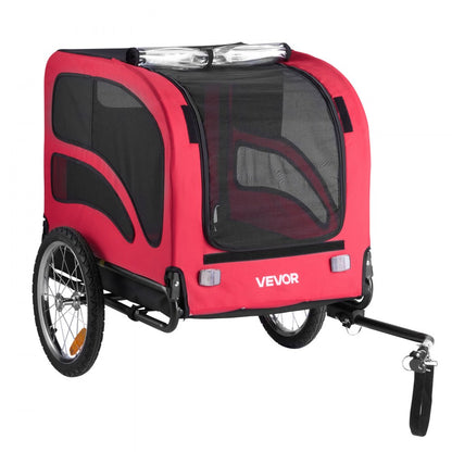 Dog Bike Trailer Pet Bicycle Trailer Cat Carrier 45 kg Water Resistant