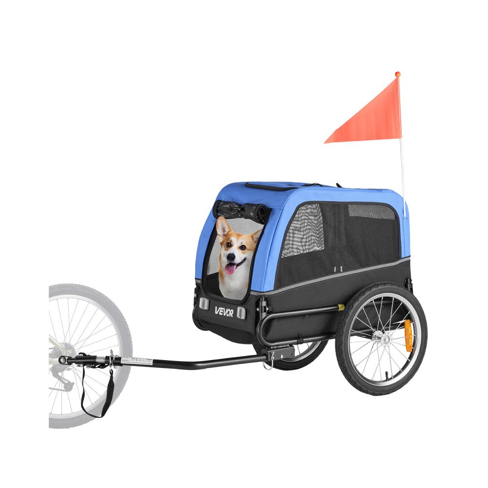 Dog Bike Trailer Pet Bicycle Trailer Cat Carrier 30 kg Water Resistant