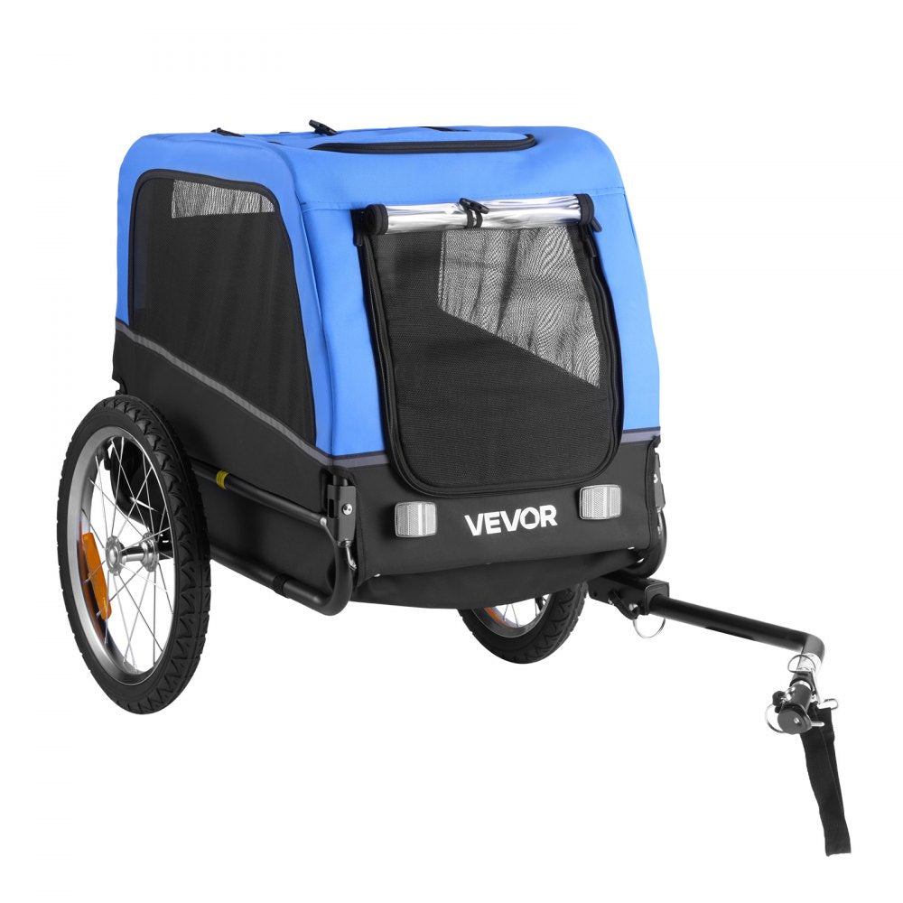 Dog Bike Trailer Pet Bicycle Trailer Cat Carrier 30 kg Water Resistant