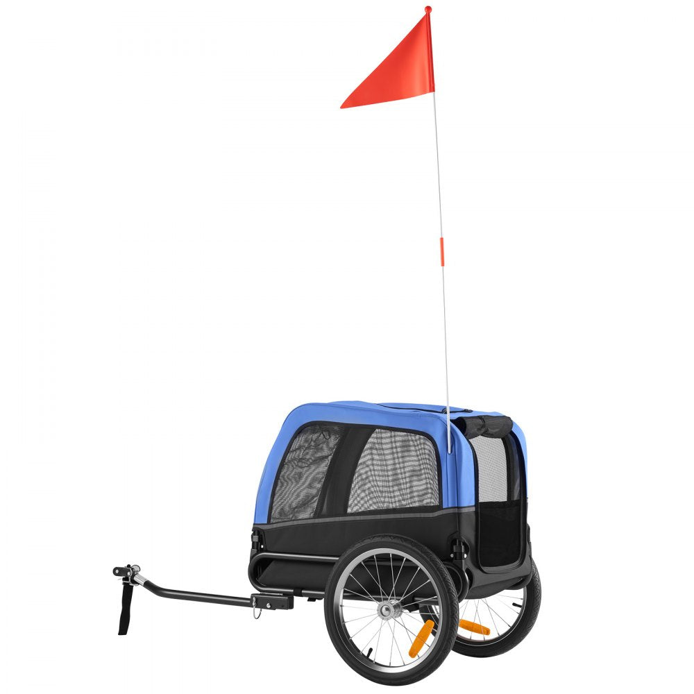 Dog Bike Trailer Pet Bicycle Trailer Cat Carrier 30 kg Water Resistant