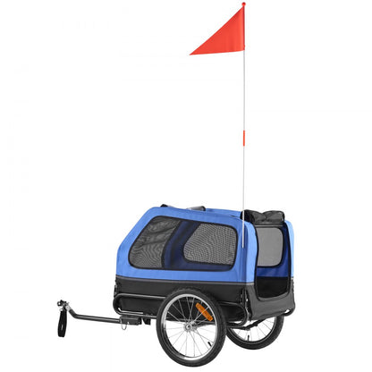 Dog Bike Trailer Pet Bicycle Trailer Cat Carrier 40 kg Water Resistant