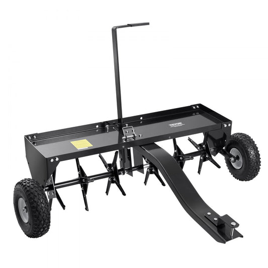 VEVOR 101.6 cm Tow Behind Plug Aerator with Universal Hitch Pull Behind Aerator