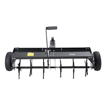 VEVOR 101.6 cm Tow Behind Plug Aerator with Universal Hitch Pull Behind Aerator