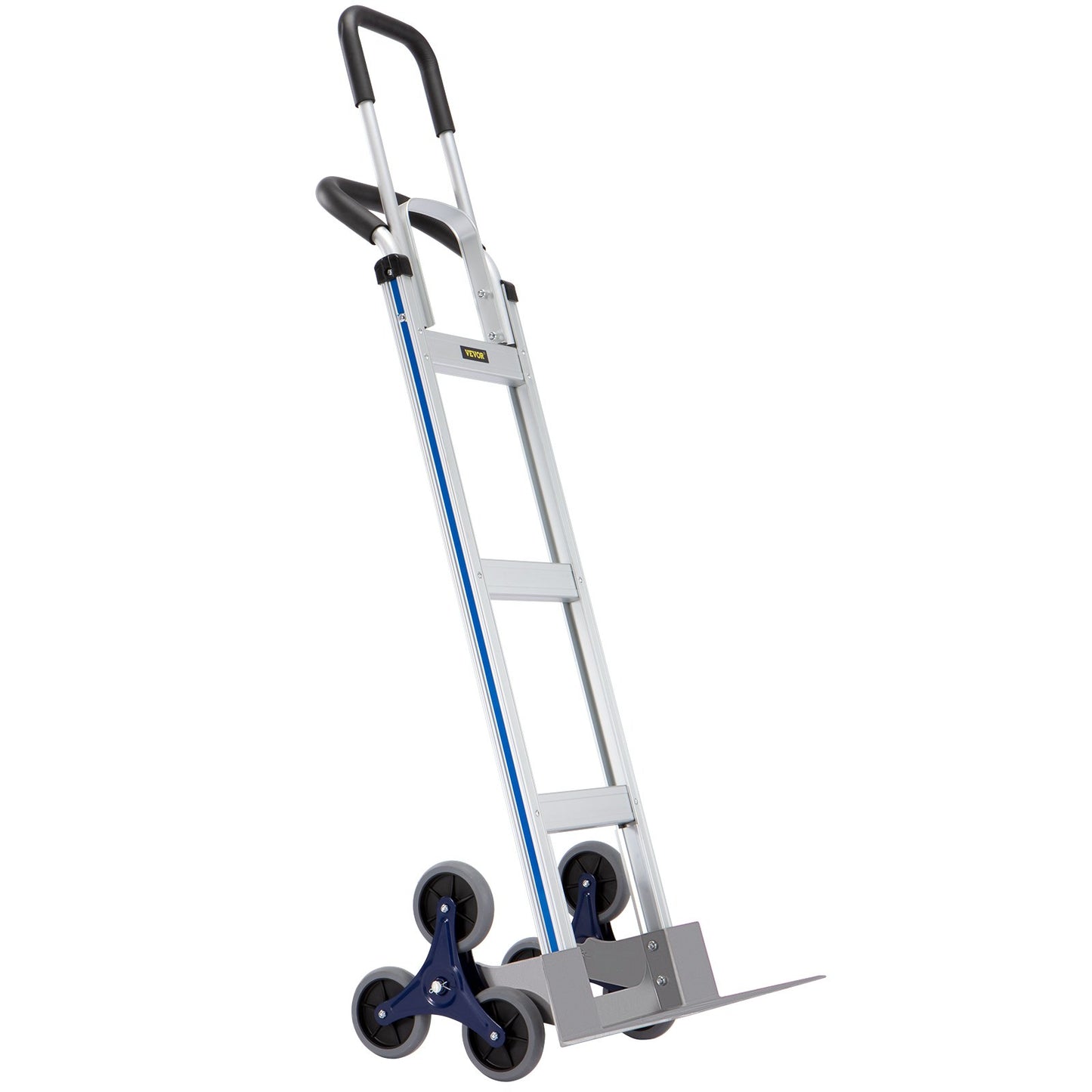 VEVOR Stair Climbing Cart, 250 kg Load Capacity, Aluminum Hand Truck Dolly with