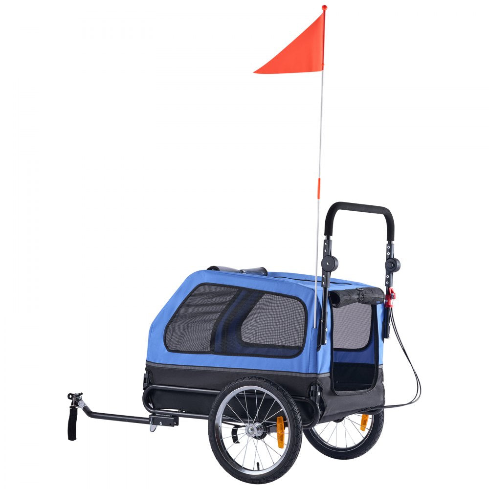 Dog Bike Trailer Pet Bicycle Trailer & Stroller 40 kg Water Resistant
