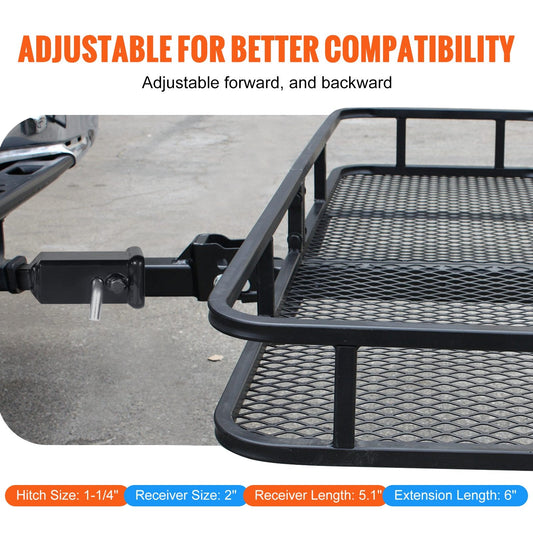 Trailer Hitch Extender: 1.5m to 2m Adapter, 1800 kg Towing Capacity, Steel