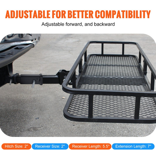 Heavy-Duty Trailer Hitch Extender, 7m Extension, 1800kg Towing Capacity, Steel