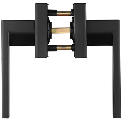 Passage Door Handle 1 Pack Matte Black Door Lever Interior Reversible Lever