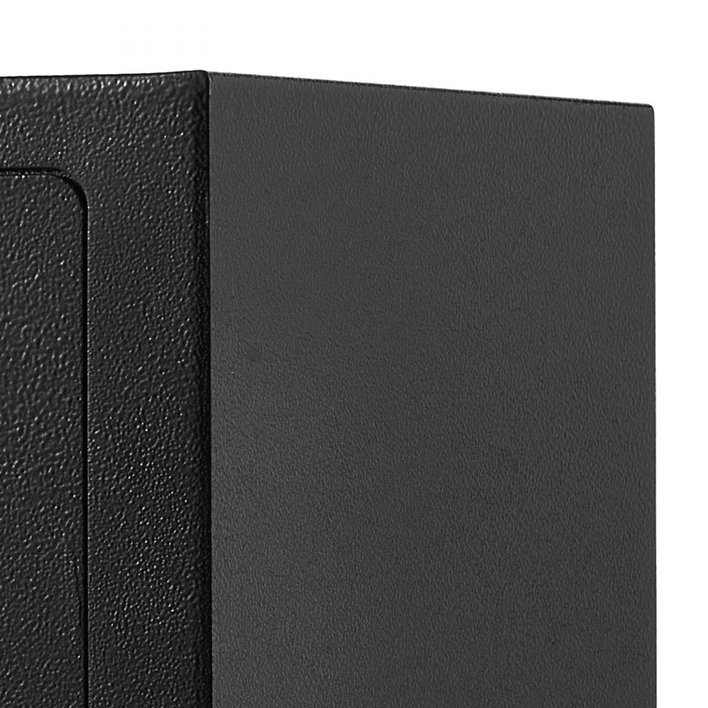 0.6 Cubic Feet Drop Safe with a Front Lock Slot Password & Turn Knob Black