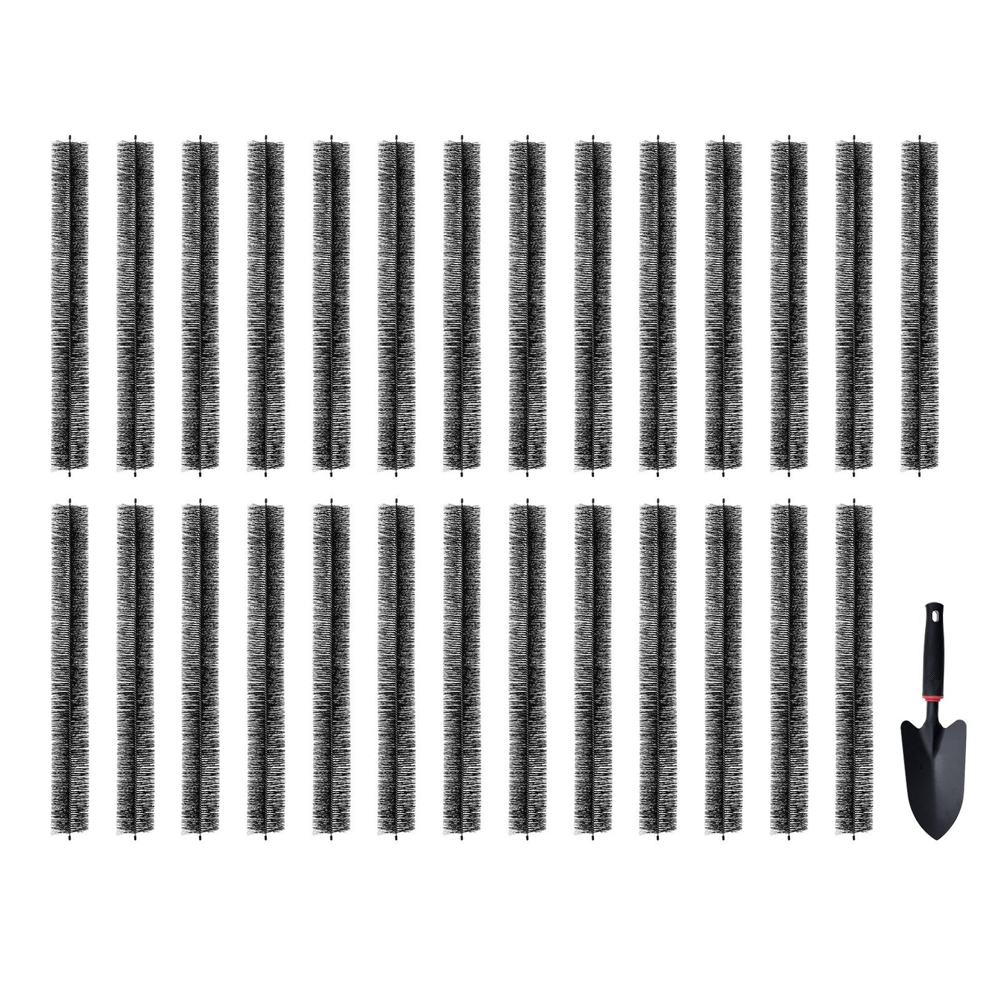 VEVOR Gutter Brush, 80 Feet Total Length 4.33 inch Diameter Gutter Cleaning Tools,