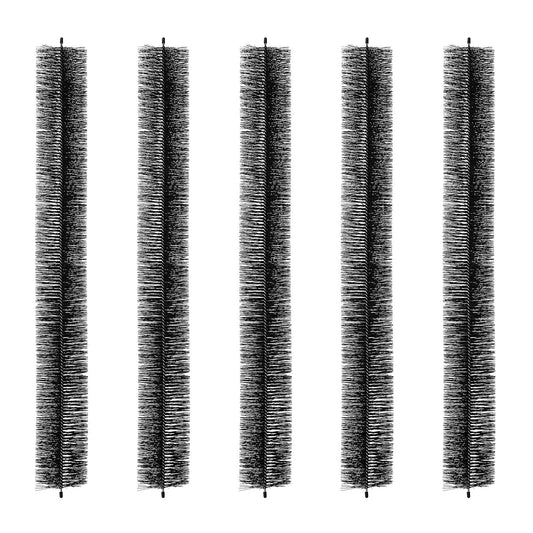 VEVOR Gutter Brush, 15 Feet Total Length 4.33 inch Diameter Gutter Cleaning Tools,