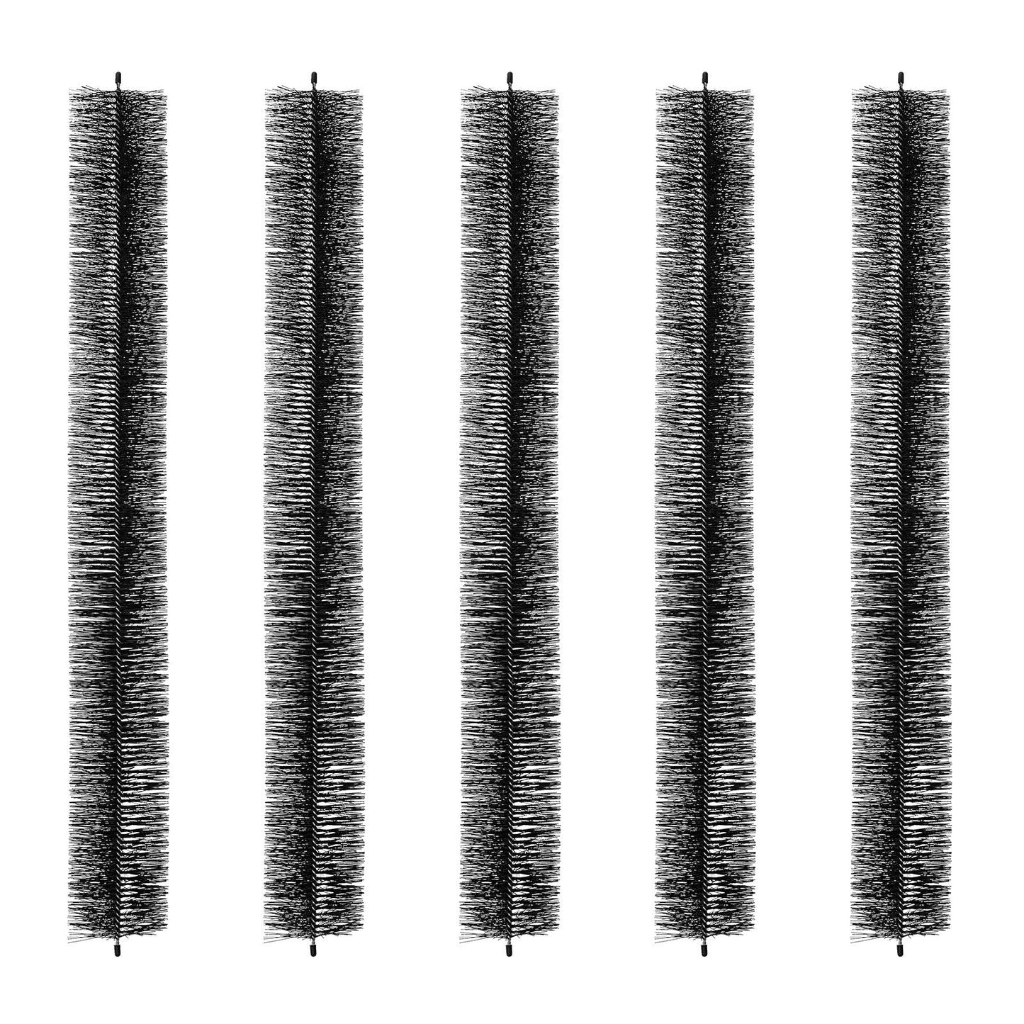 Gutter Cleaning Brush Set, 4.6m Length, 110mm Diameter, Leaf Guard for 5m Gutters
