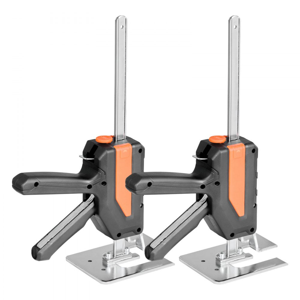 VEVOR Labor Saving Arm Jack 2 PCS 200kg Capacity 2 Modes Lifting to 195mm Black