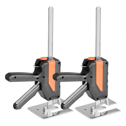 VEVOR Labor Saving Arm Jack 2 PCS 200kg Capacity 2 Modes Lifting to 195mm Black