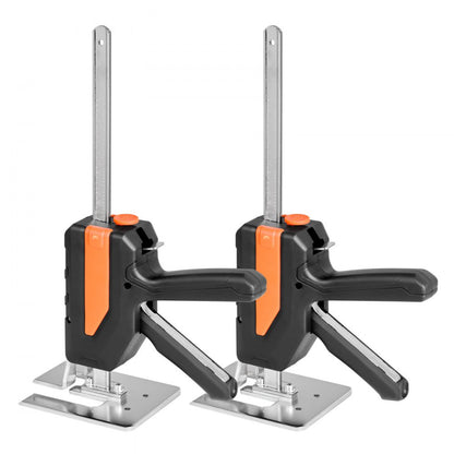 VEVOR Labor Saving Arm Jack 2 PCS 200kg Capacity 2 Modes Lifting to 195mm Black