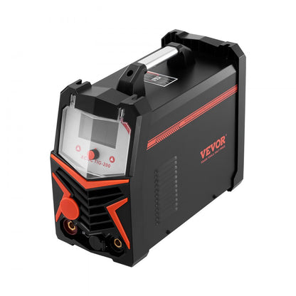 VEVOR 200A TIG Welder 6-In-1 AC/DC Welding Machine Pulse Spot MMA Stick IGBT LED
