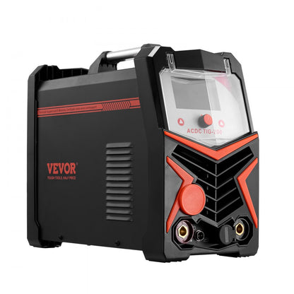 VEVOR 200A TIG Welder 6-In-1 AC/DC Welding Machine Pulse Spot MMA Stick IGBT LED