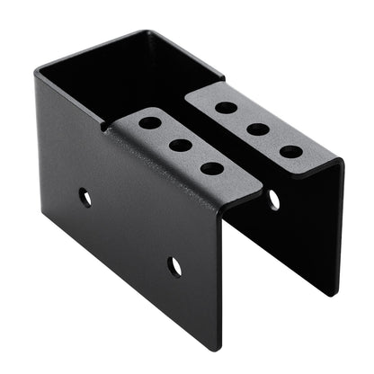 Concealed Joist Hanger, 2x4 Inch Outdoor Concealed-Flange Joist Bracket with Screws, Steel Light Joist Hangers for 1.93 x 3.62 Inch / 49 x 92 mm Beam, Swing, Fence, Wooden Slides, 12 Pcs