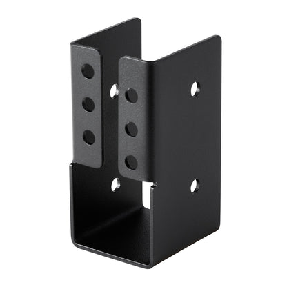 Concealed Joist Hanger, 2x4 Inch Outdoor Concealed-Flange Joist Bracket with Screws, Steel Light Joist Hangers for 1.93 x 3.62 Inch / 49 x 92 mm Beam, Swing, Fence, Wooden Slides, 24 Pcs