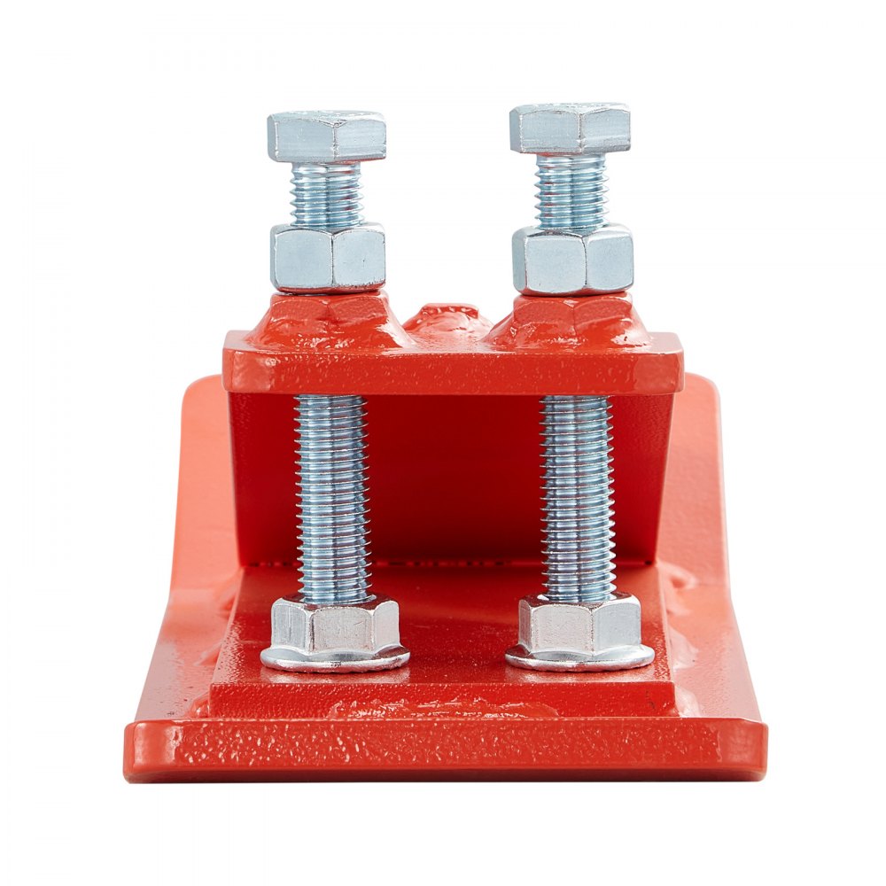 Tractor Bucket Protector, 2PCS Heavy Duty Steel Bucket Edge Protectors, Edge Tamer Anti-Skid Device with Double Hexagon 