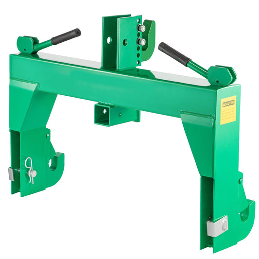 VEVOR 3-Point Quick Hitch Tractor Quick Hitch Fit for Category 1 & 2 Tractors