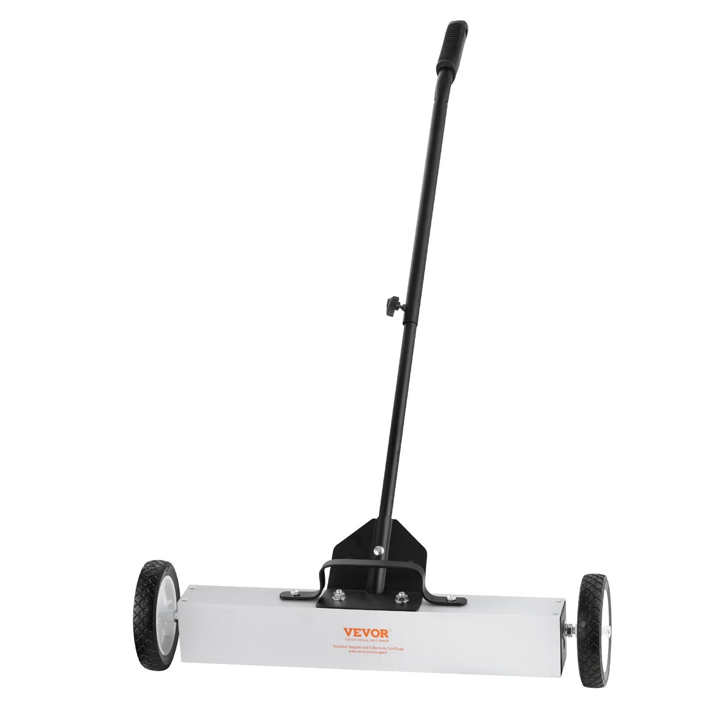 22.6 kg Push-Type Magnetic Sweeper with Telescoping Handle and Large Wheels